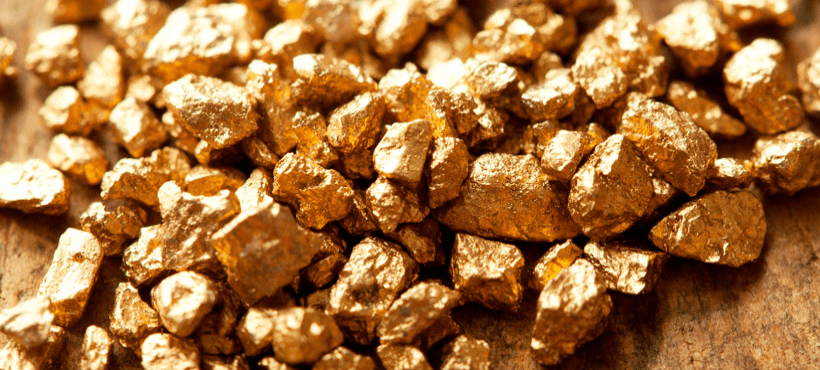 Ascensão da mineração do ouro no Brasil.